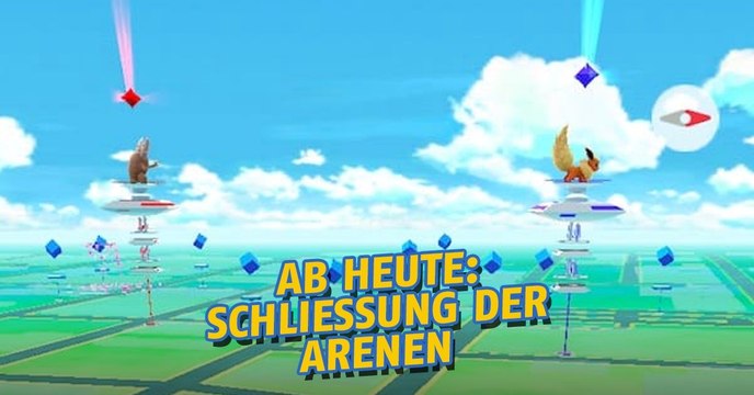 Pokémon GO: Niantic schließt die Arenen für ein großes Update