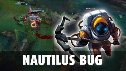 League of Legends : un bug bien pratique sur l'ultime de Nautilus !