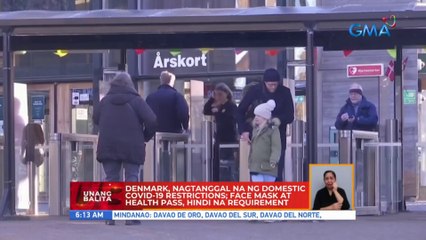 Denmark, nagtanggal na ng domestic COVID-19 restrictions | UB