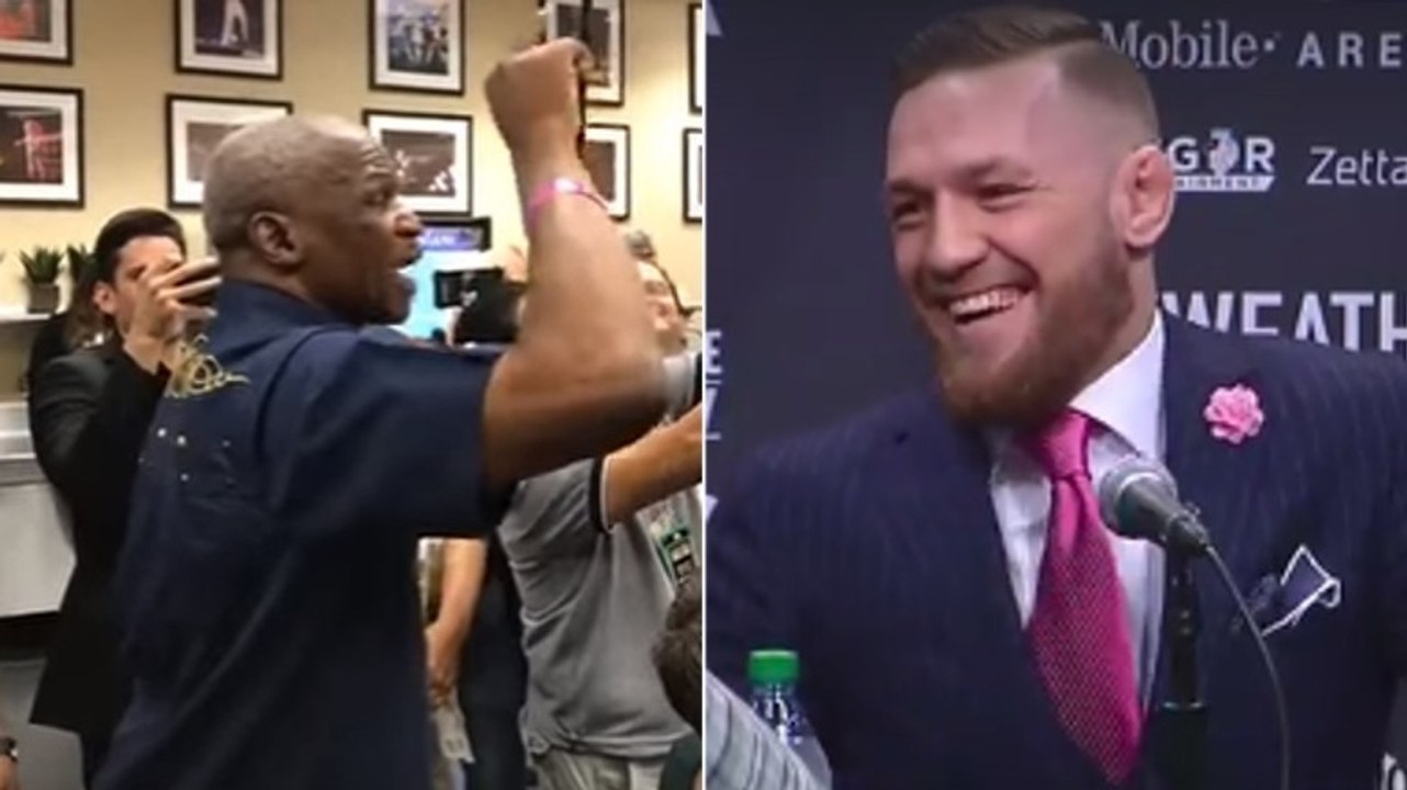 Der Vater von Floyd Mayweather liefert sich ein heftiges Wortgefecht mit Conor McGregor