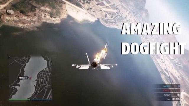 GTA : une magnifique compilation des meilleurs kills en jet de deux pilotes professionnels