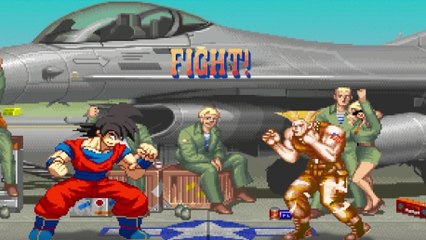 Street Fighter 2 : Goku débarque dans le jeu et massacre tous les personnages !