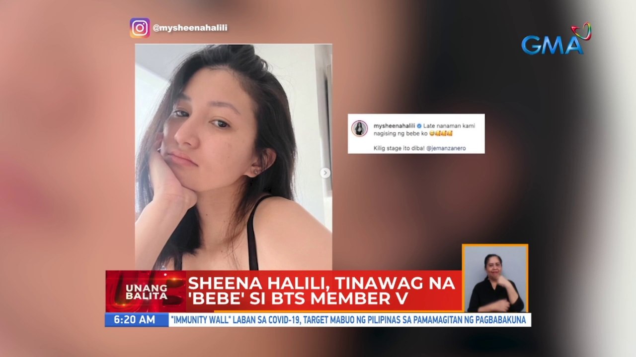 Sheena Halili, tinawag na 'bebe' si BTS member V | UB