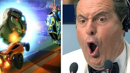 Rocket League : le jeu devient encore plus délirant avec des commentateurs de foot surexcités !