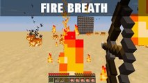 Minecraft : devenez un cracheur de feu en une seule commande !