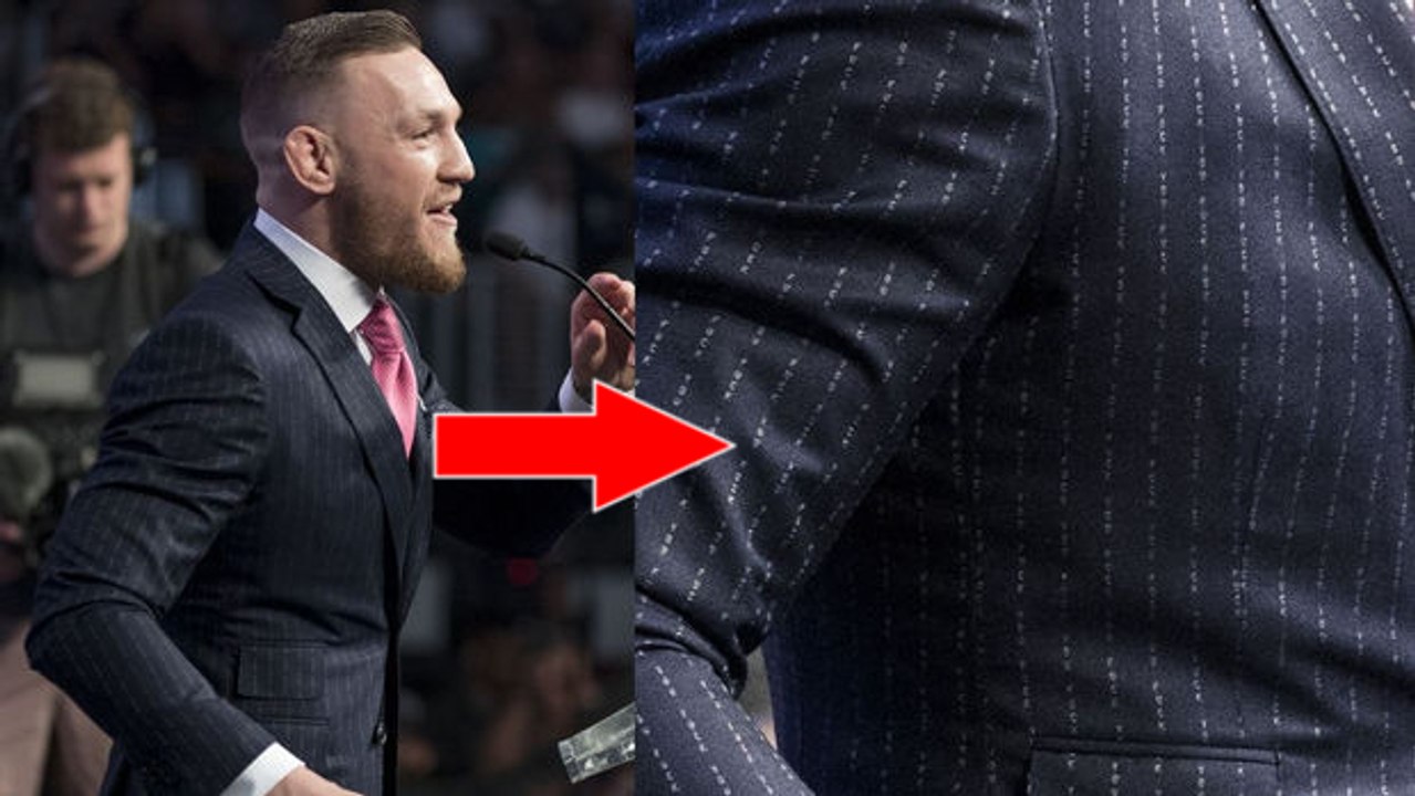 Conor McGregor: Sein Anzug richtet eine Botschaft an Floyd Mayweather