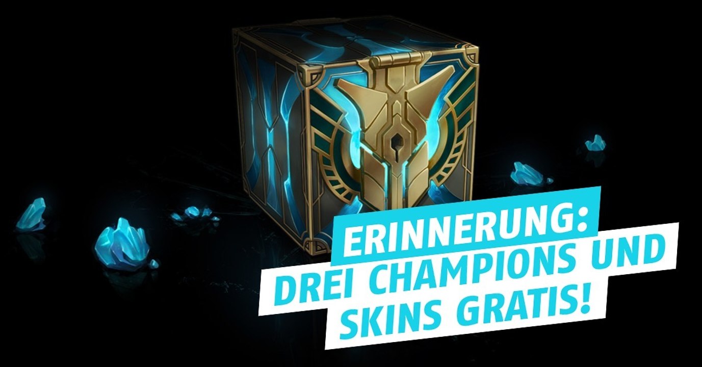 League of Legends: Holt euch drei Champions und drei Skins für lau!