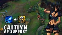 League of Legends : voici comment gagner l'early game avec Caitlyn AP support