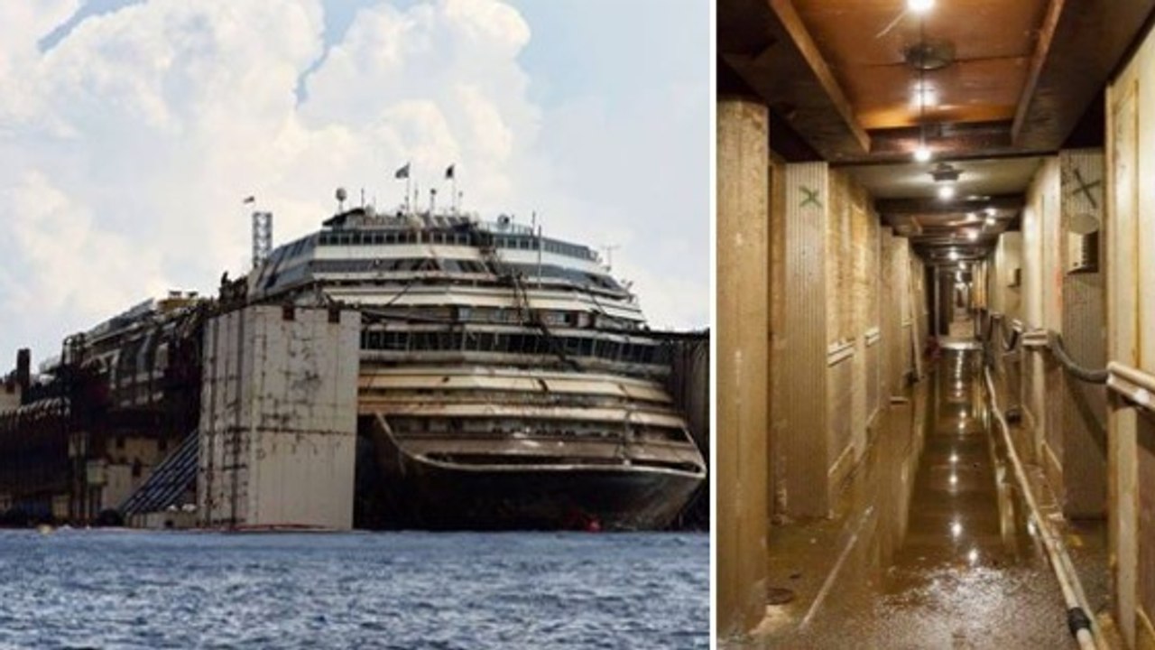 Costa Concordia: Aufnahmen aus dem Inneren des Wracks