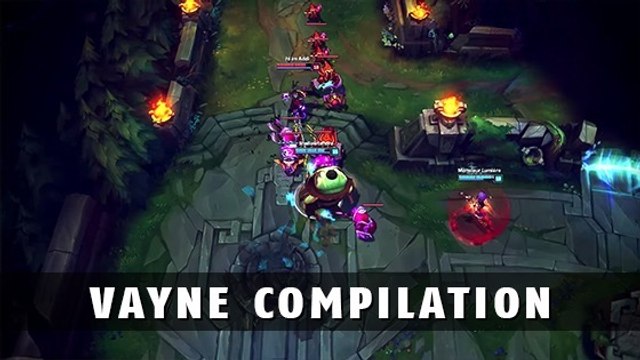 League of Legends : une impressionnante compilation de kills avec Vayne !