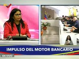 Vicepdta. Delcy Rodríguez expone las necesidades de la banca para mejorar el desarrollo financiero