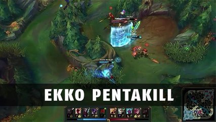 League of Legends : Un Ekko réalise un pentakill de la façon la plus classe qui soit !