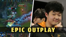 League of Legends : Huni réalise un quadra kill épique avec Riven en 1v4