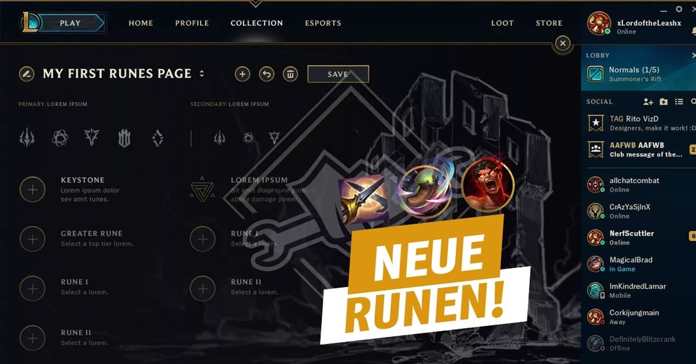 League of Legends: Riot stellt die neuen Runen vor, die alles verändern könnten