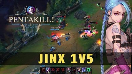 League of Legends : ce joueur score un pentakill dans un authentique 1v5