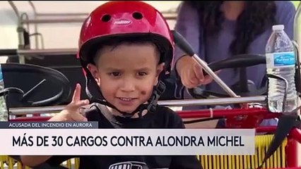 Presentan más de 30 cargos contra Alondra Michel