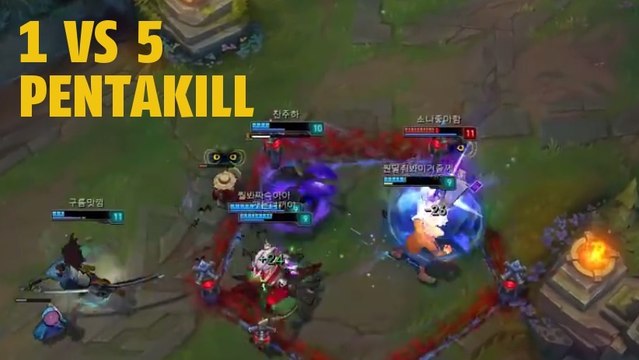 League of Legends : Un joueur outplay toute une équipe avec Ryze