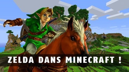 Minecraft : redécouvrez les fées de Zelda : Ocarina of Time dans Minecraft !