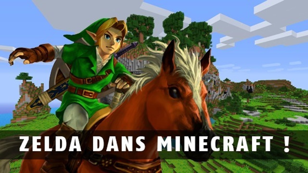 Minecraft : redécouvrez les fées de Zelda : Ocarina of Time dans Minecraft !