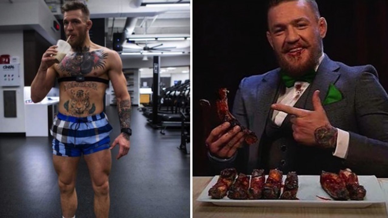 Sein Ernährungsberater verrät jetzt, was McGregor isst, um sich auch den Kampf gegen Mayweather vorzubereiten!