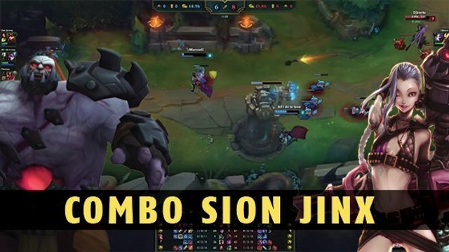 League of Legends : un combo dévastateur entre Jinx et Sion