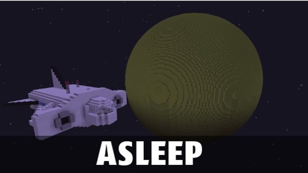 Minecraft : rêvez d'aventure grâce à la map Asleep !