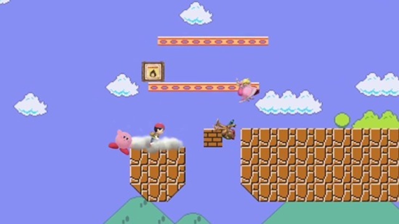 Super Smash Bros (Wii U) : un stage Mario Maker débarque dans le jeu !