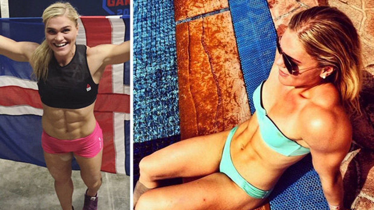 Katrín Davidsdottir ist die athletischste Frau der Welt! Das ist ihr Geheimnis, um diesen Körper zu halten!