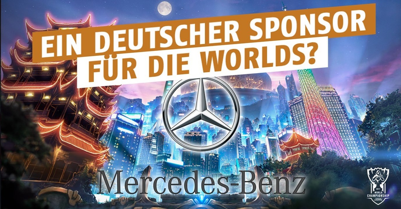 League of Legends: Mercedes Benz könnte Sponsor der Worlds 2017 werden und dies könnte neue Skins zur Folge haben