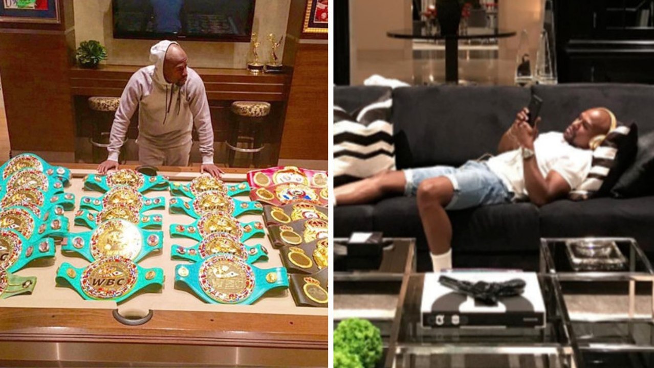 Floyd Mayweather zeigt euch seine 25-Millionen-Villa in Beverly Hills