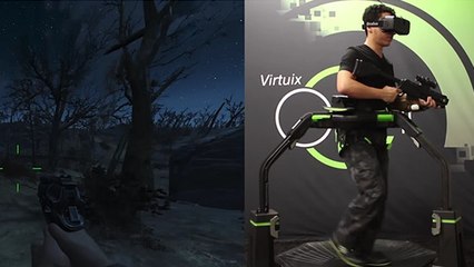 Fallout 4 : la réalité virtuelle la plus poussée pour Fallout 4 avec le Virtuix Omni