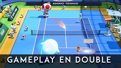 Mario Tennis Ultra Smash : un aperçu du gameplay en double