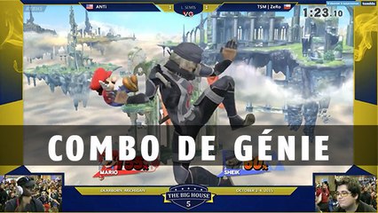 Super Smash Bros : ce joueur pro réalise un combo de génie avec Mario