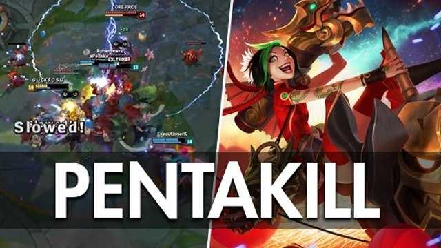 League of Legends : Gosu prend un pentakill en évitant plusieurs sorts de zone