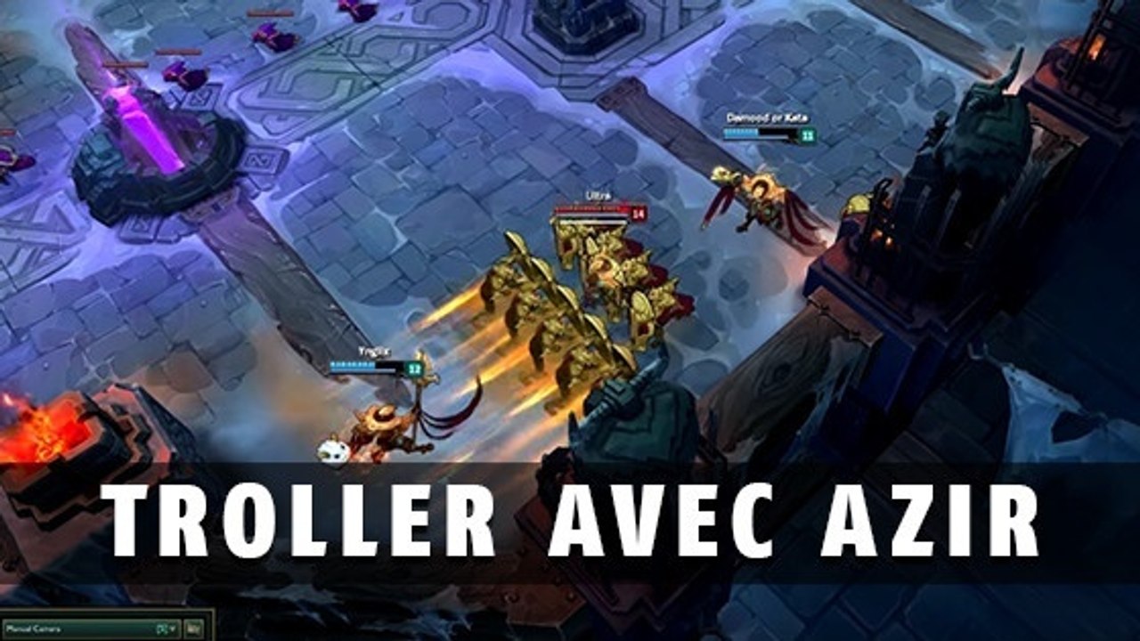 League of Legends : voici ce qu'il se passe quand deux Azir utilisent l'ultime sur une même cible
