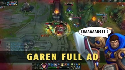League of Legends : Garen full AD est vraiment le pick OP du moment