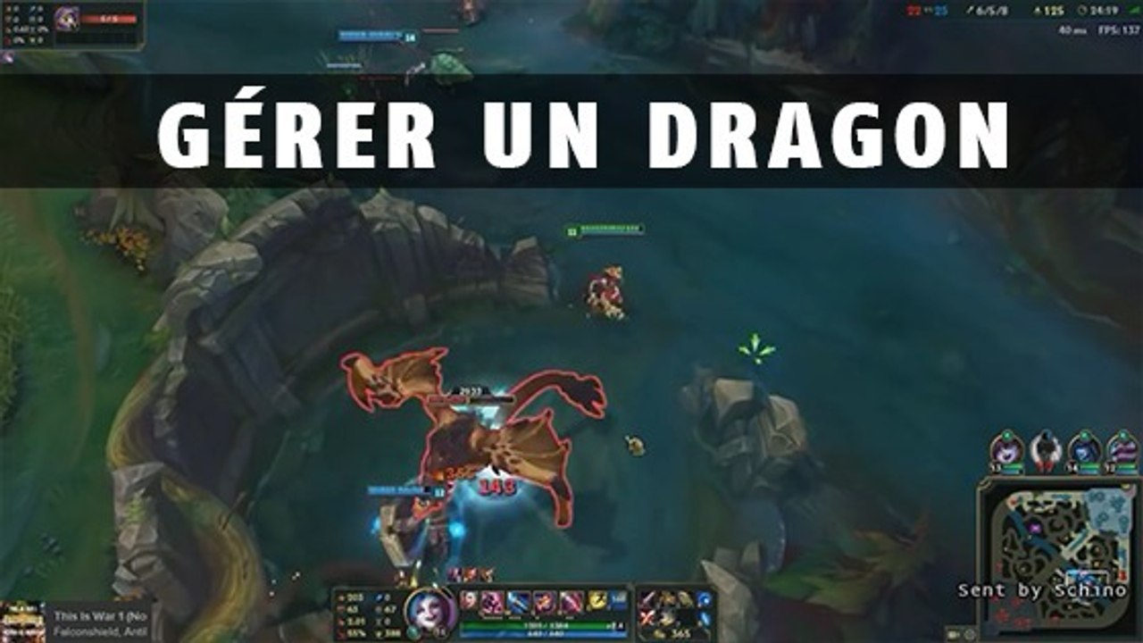 League of Legends : Comment enchainer un Drake avec un Nashor !