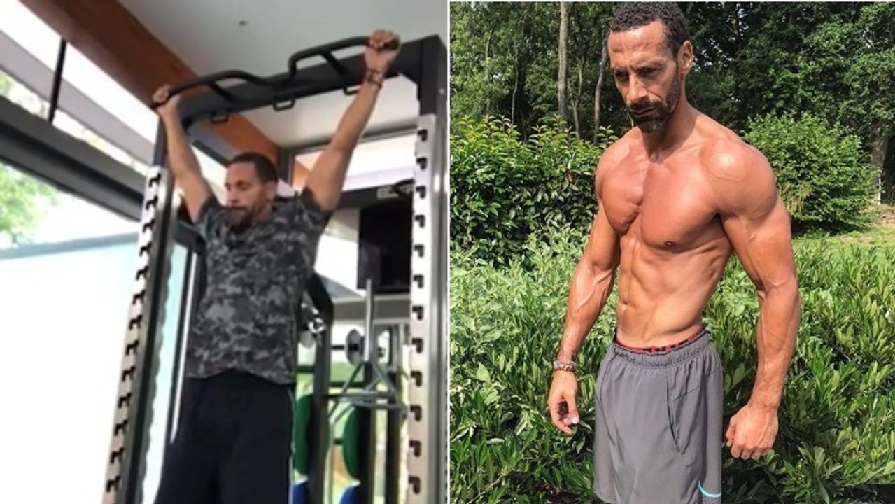 So hart trainiert der Ex-Fußballprofi Rio Ferdinand für seine Karriere als Profi-Boxer