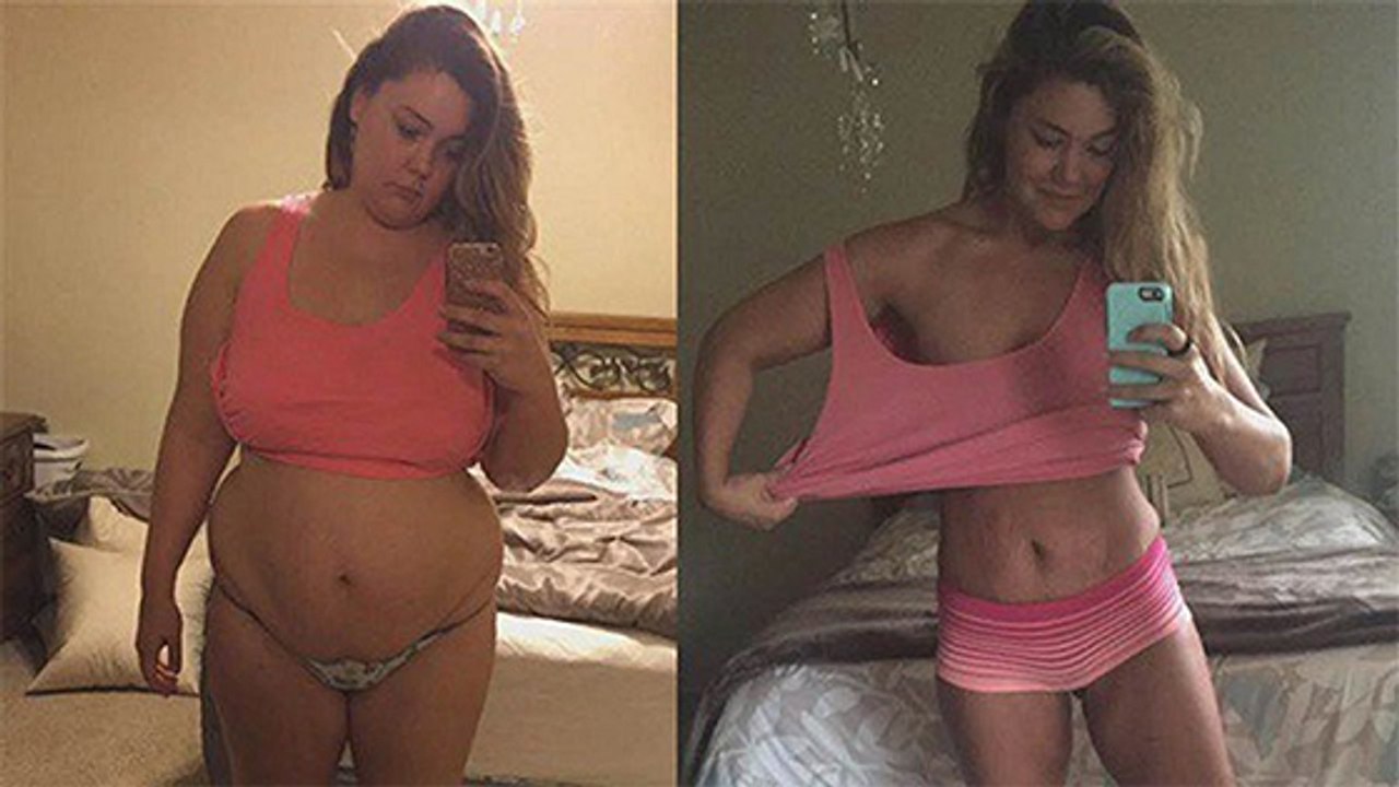 Sie verliert 15 Kilo in 6 Wochen, indem sie das hier vor dem Schlafengehen macht