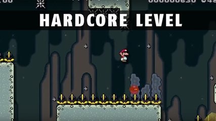 Super Mario Maker : ce niveau ultra hardcore va mettre vos nerfs à rude épreuve !