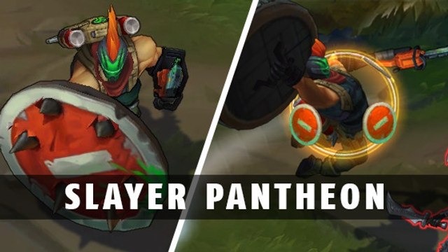 League of Legends : Slayer Pantheon, preview du nouveau skin sur le PBE