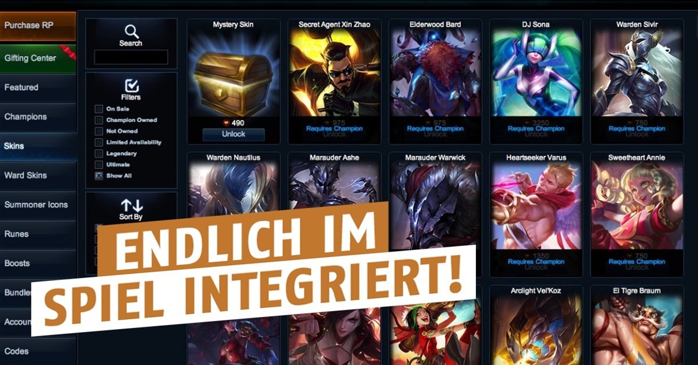 League of Legends: So beeinflussen Skins in Zukunft die Persönlichkeit eures Champions