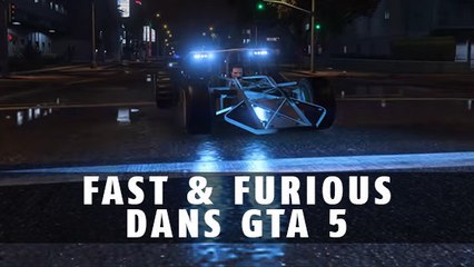 GTA 5 : ils recréent une scène de Fast and Furious 6 dans le jeu