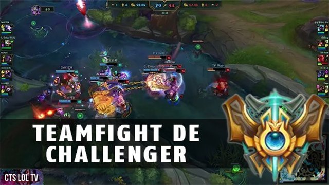 League of Legends : voilà à quoi ressemble un teamfight de challenger coréens