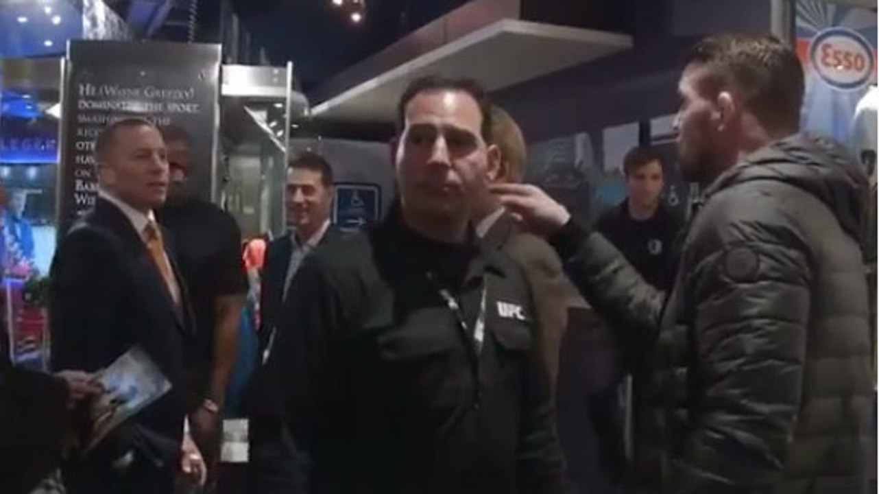 Michael Bisping provoziert GSP hinter den Kulissen mit heftigen Worten