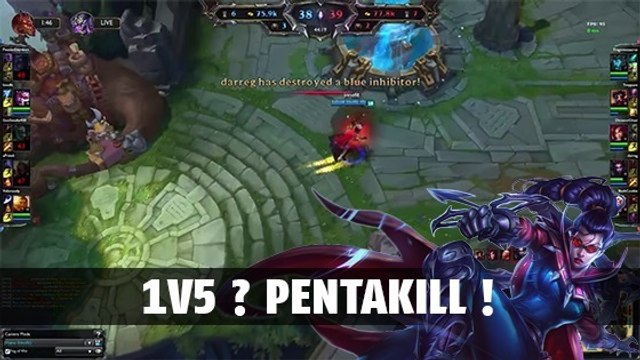 League of Legends : Une Vayne contre une équipe entière ? Aucun problème !