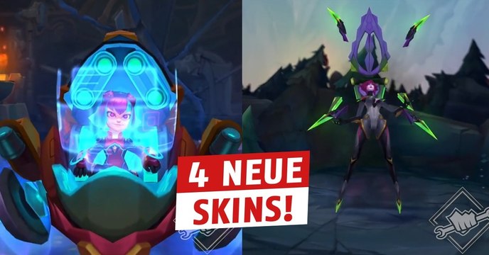 League of Legends: Riot hat einen Teaser für vier neue Skins veröffentlicht