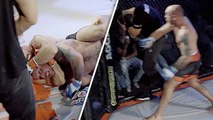 Deutscher MMA-Kämpfer greift Kampfrichter an, weil er den Kampf zu spät unterbrochen hat