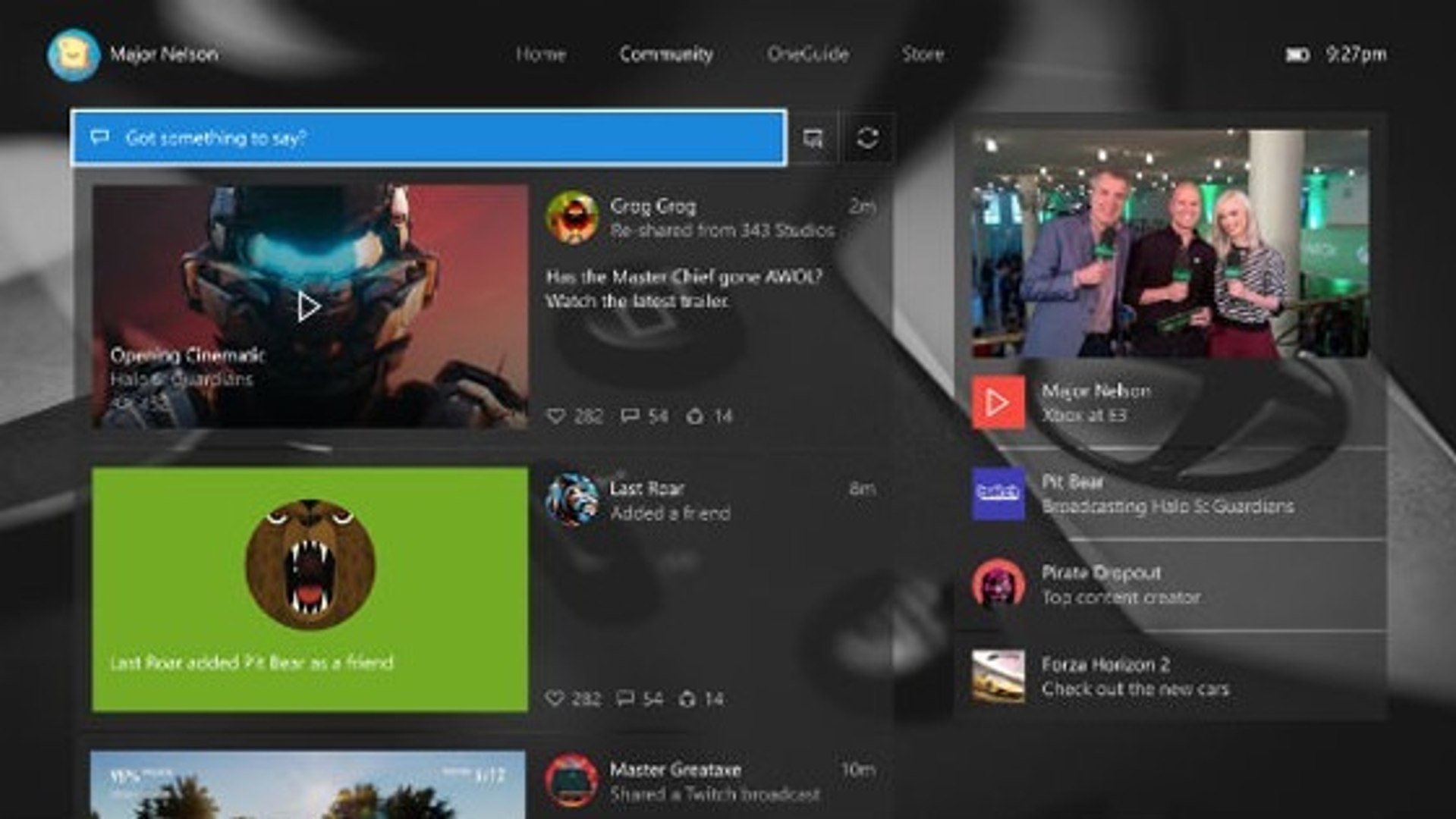 Xbox New Experience, la mise à jour de l'interface Xbox One - Vidéo  Dailymotion
