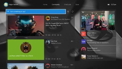Xbox New Experience, la mise à jour de l'interface Xbox One